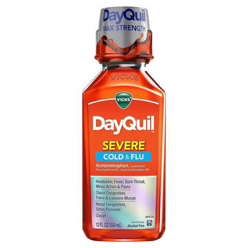 Picture of Vicks Dayquil Syp Severe Cold&Flu 354ml